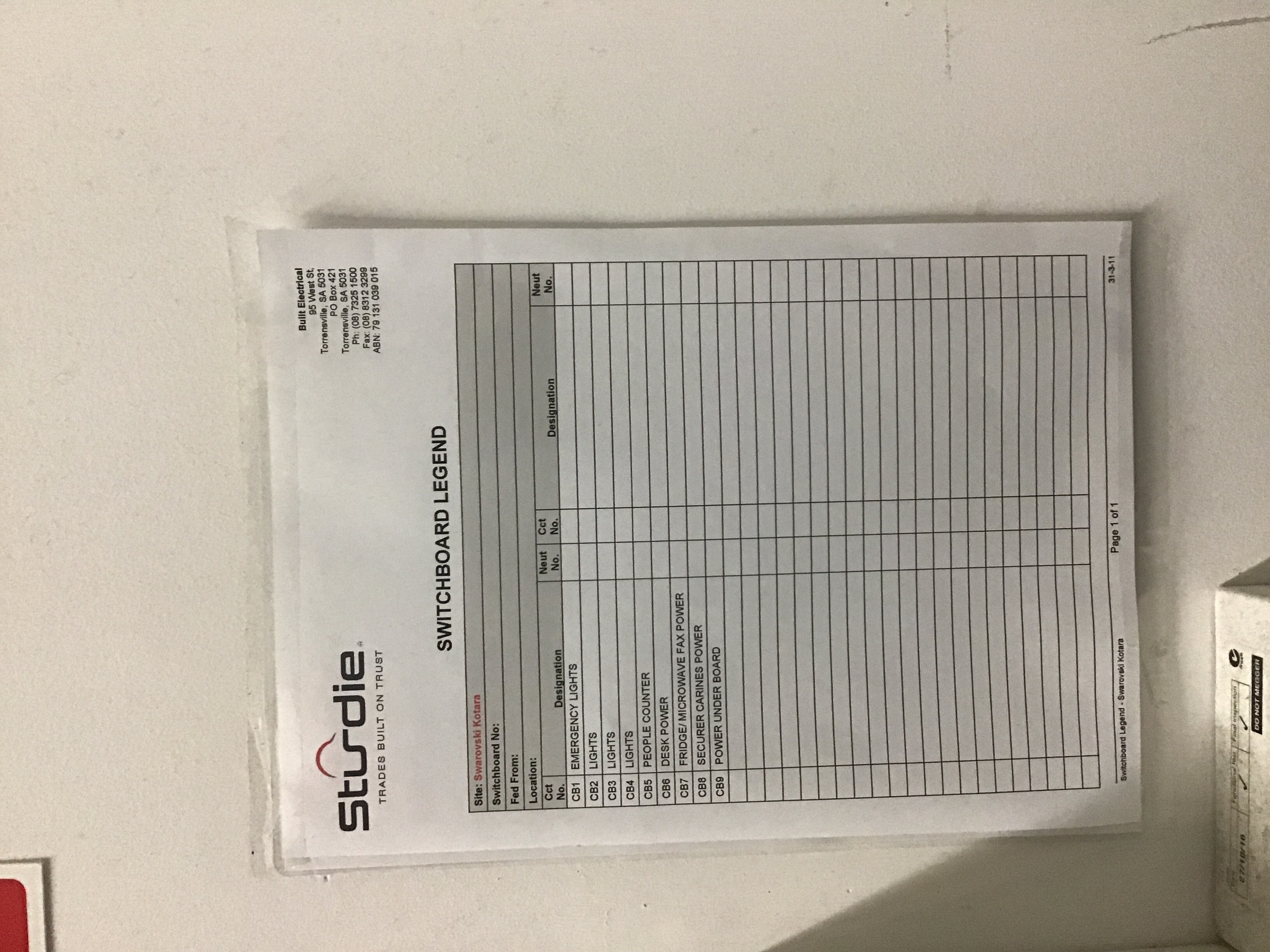 If Yes, please upload all copies of legends here... (Limit of 6 megabytes total)