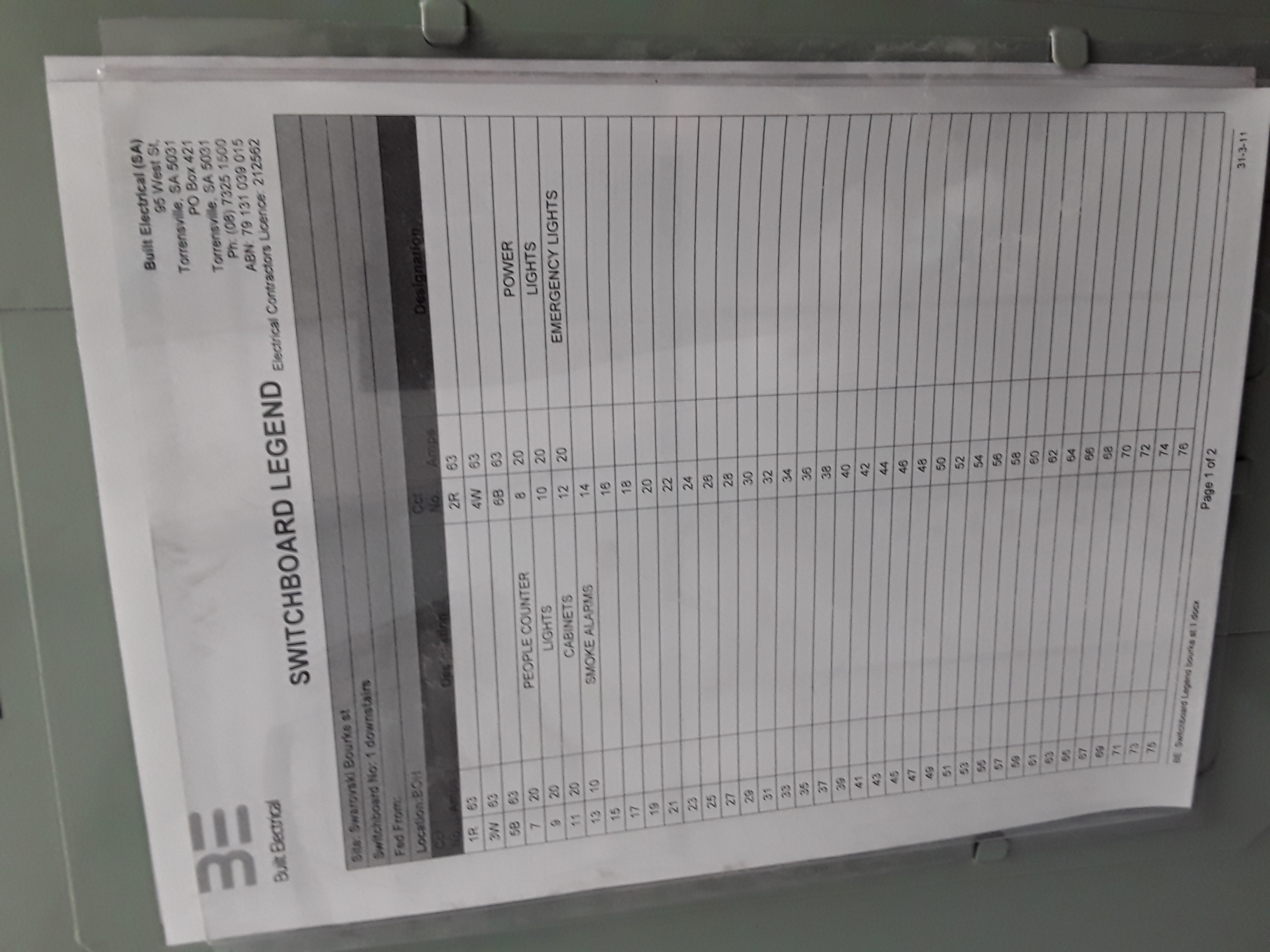 Any issues found onsite please take photos and upload here