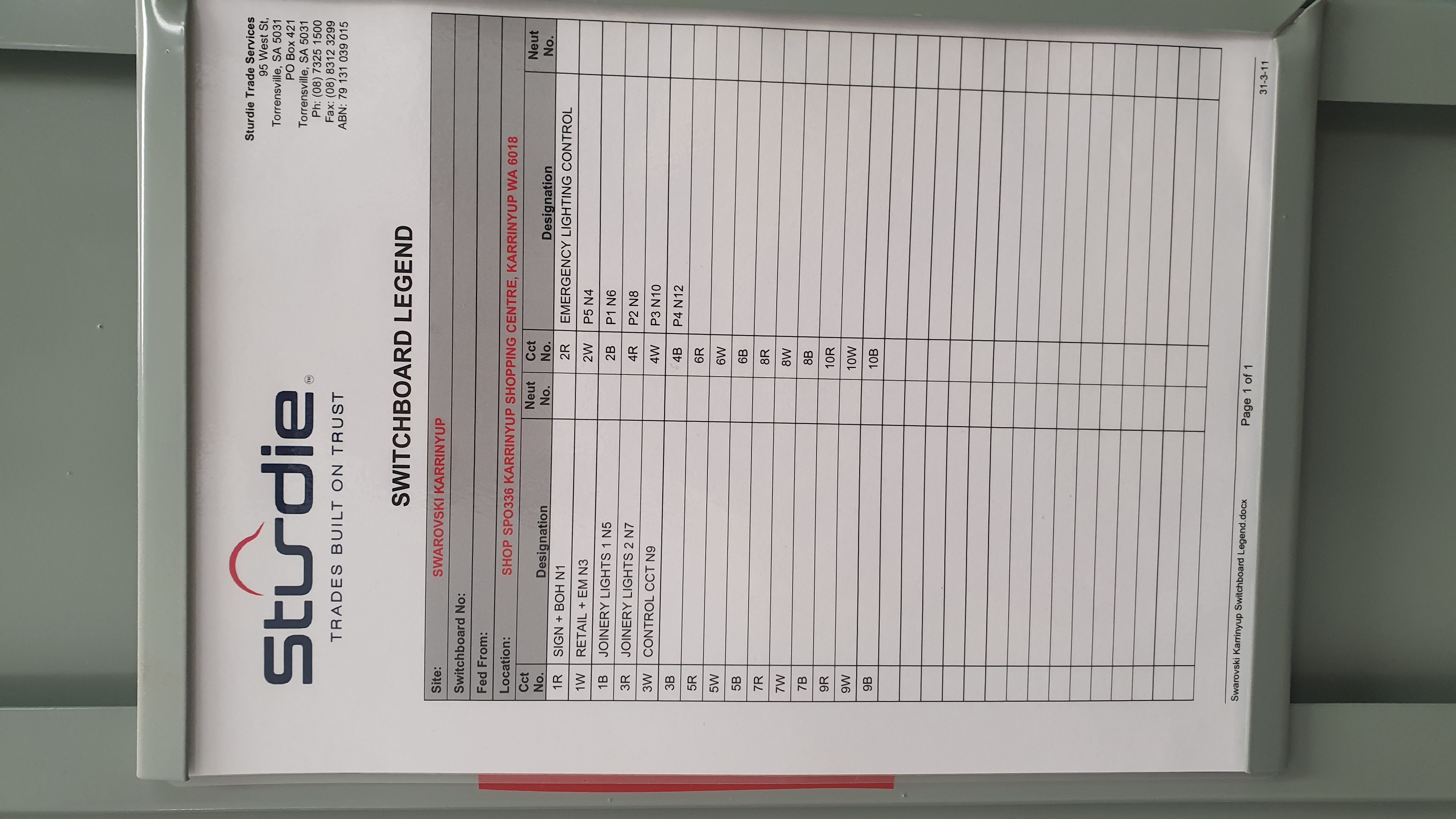 If Yes, please upload all copies of legends here... (Limit of 6 megabytes total)