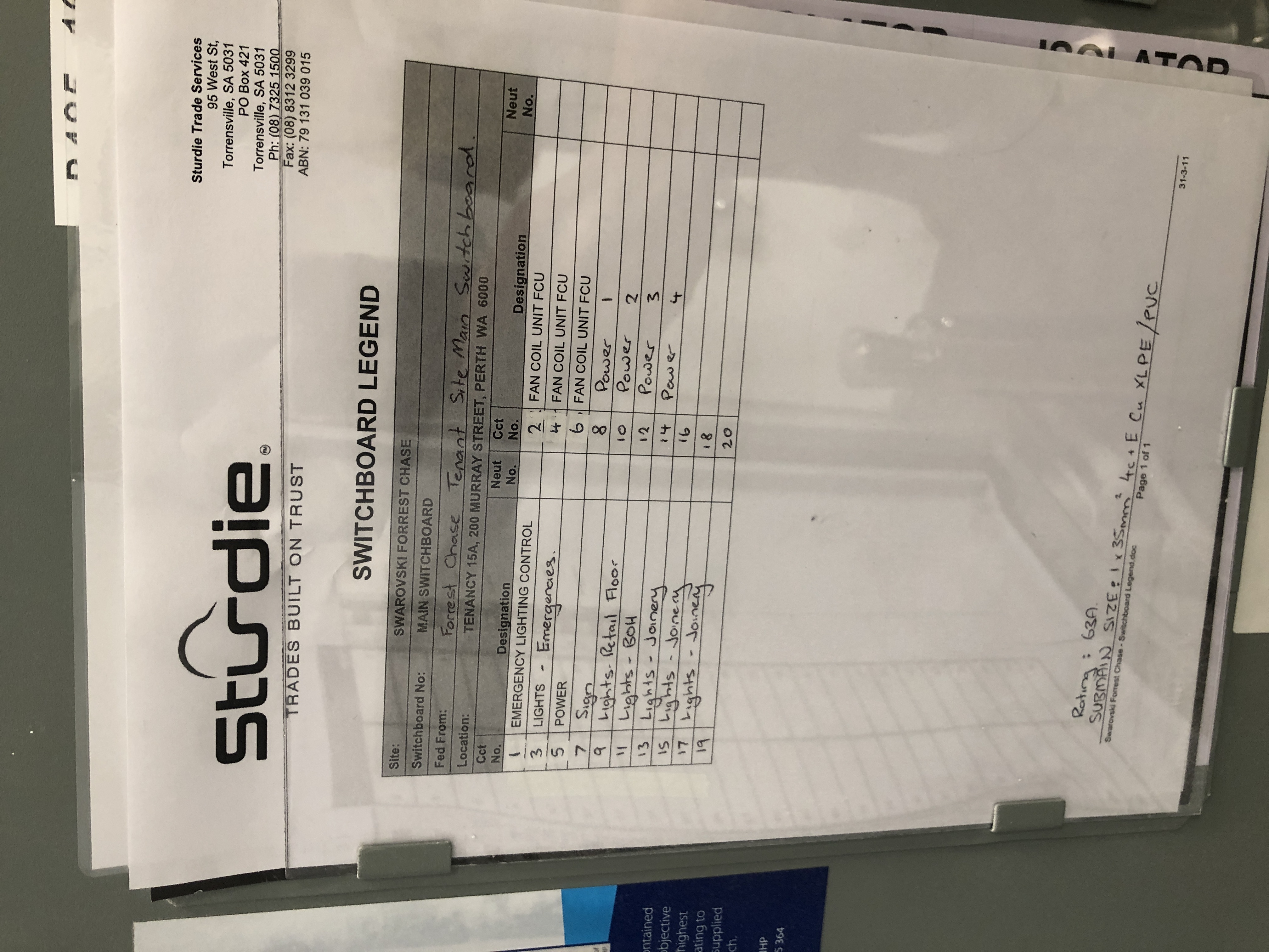 If Yes, please upload all copies of legends here... (Limit of 6 megabytes total)